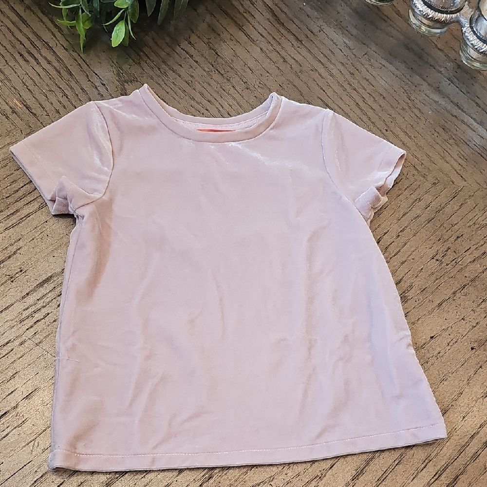 Joe Fresh Velvet Light Purple Kids Tee 3T